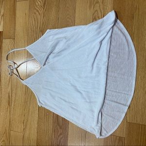 White Abercrombie tank